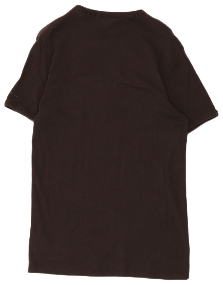 G-Star Hombre Camiseta Top Medium Negro Algodón
