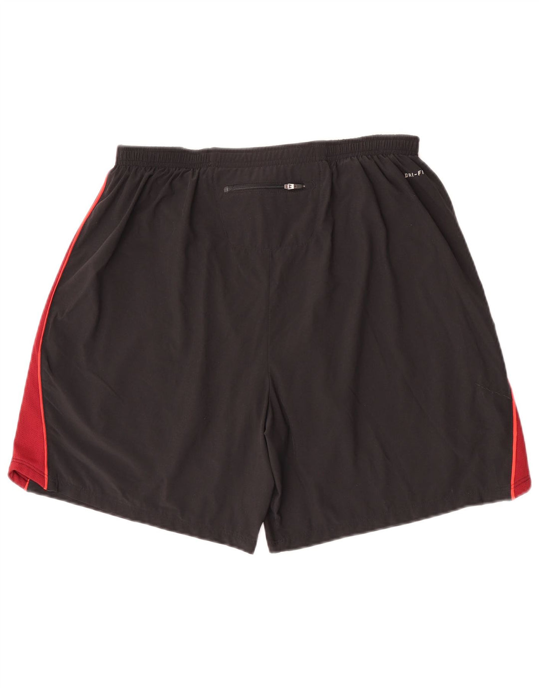 Nike - Pantalones cortos deportivos para hombre (talla grande), color negro, poliéster