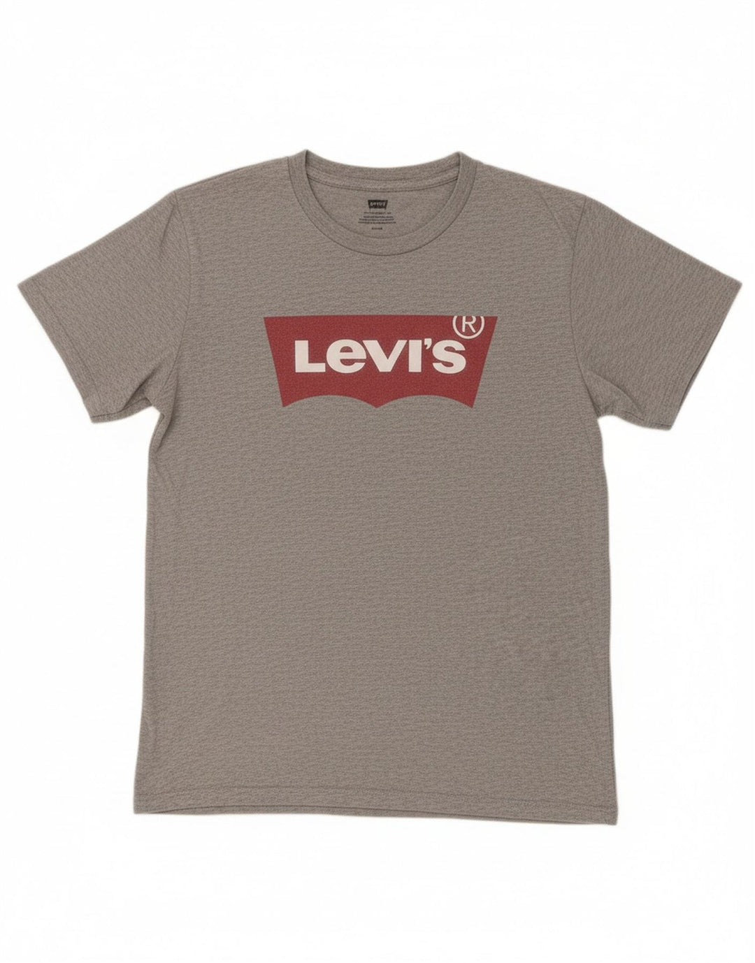LEVI'S Mens Graphic T-Shirt Top Small Grey Cotton Vintage Levi's and Second-Hand Levi's from Messina Hembry 