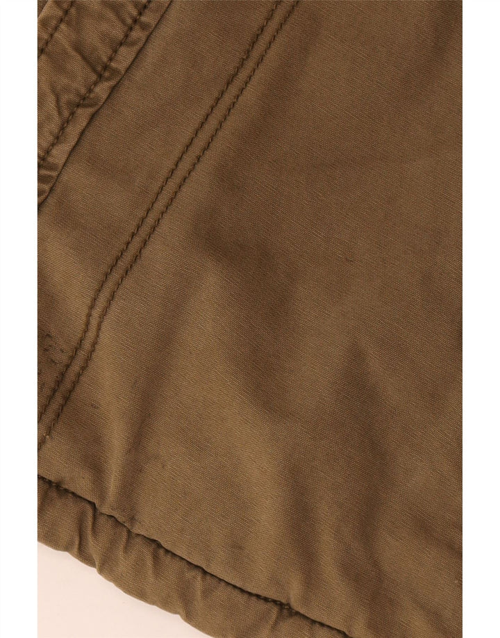 Chaqueta utilitaria de corte regular para hombre de Fat Face UK 42 XL Algodón marrón
