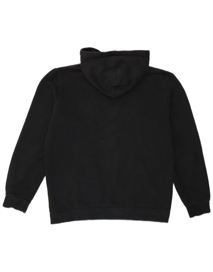 Puma Hombre Sudadera Con Capucha Gráfica Jersey De Algodón Negro Mediano