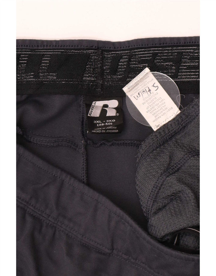 Russell Athletic - Pantalón de chándal para hombre, talla 3XL, rayón gris