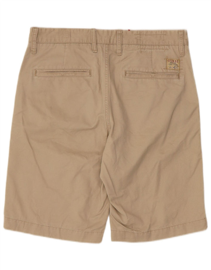 Guess Shorts Chinos Hombre W31 Algodón Beige Medio