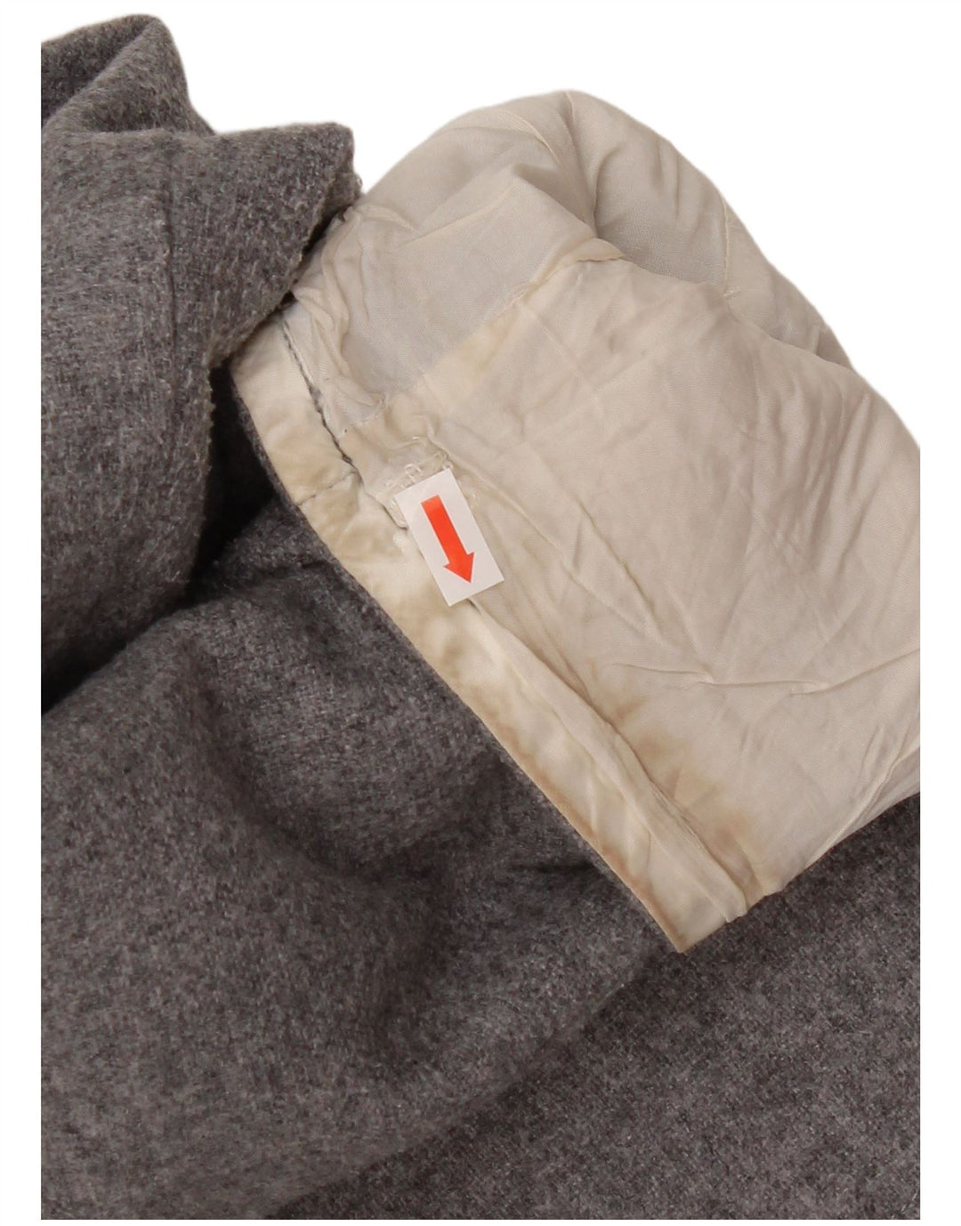 Tommy Hilfiger Abrigo con capucha para mujer UK 18 XL Lana gris