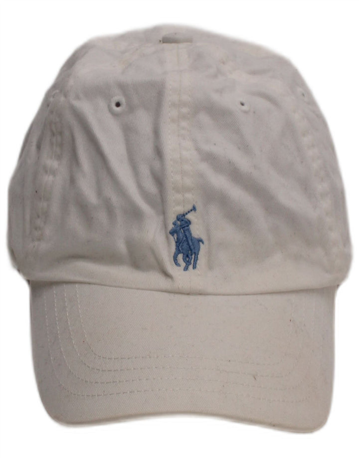 Ralph Lauren Gorra De Béisbol Para Niños Talla Única Algodón Blanco