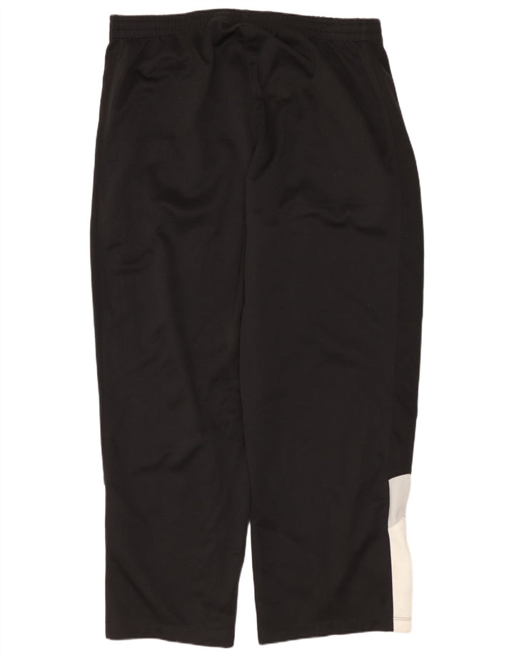 PUMA Pantalones de chándal para hombre, talla grande, color negro, poliéster