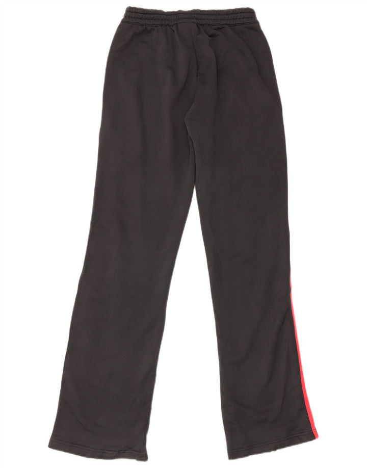 Adidas Mujer Chándal Pantalones UK 10 Pequeño Gris Poliéster