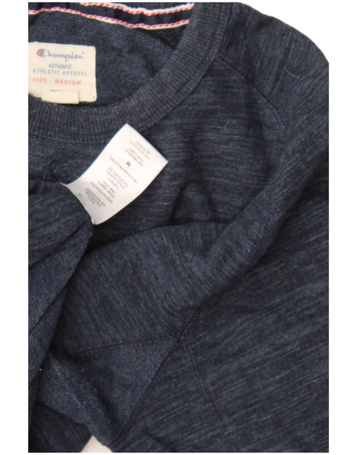 Champion Sudadera Jumper Medium Azul Marino De Algodón Moteado