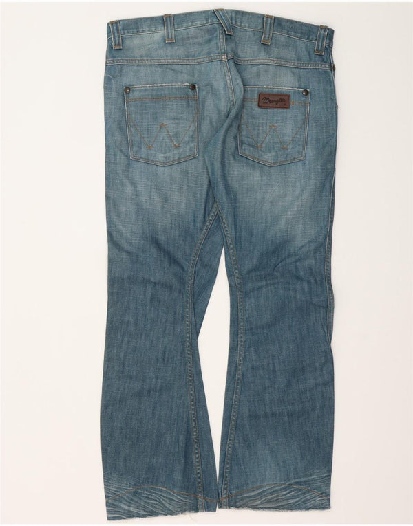Wrangler Vaqueros Sharkey Bootcut para Hombre W36 L32 Algodón Azul