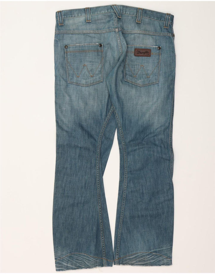 Wrangler Vaqueros Sharkey Bootcut para Hombre W36 L32 Algodón Azul