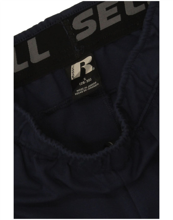Russell Athletic - Pantalón de chándal para hombre, talla pequeña, rayón azul marino