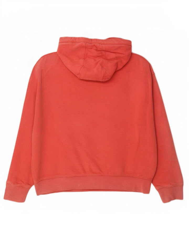 Fat Face Jersey con capucha extragrande para mujer Reino Unido 44 Algodón rojo mediano