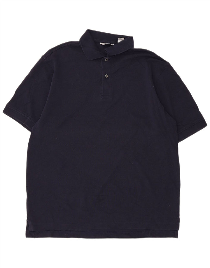 IZOD Polo Hombre Algodón Azul Marino Mediano
