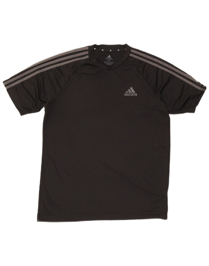 Adidas Hombre Aeroready Camiseta Top Mediano Negro Poliéster