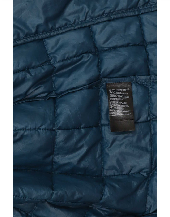 The North Face Chaqueta acolchada para hombre UK 36 Small Azul Poliéster