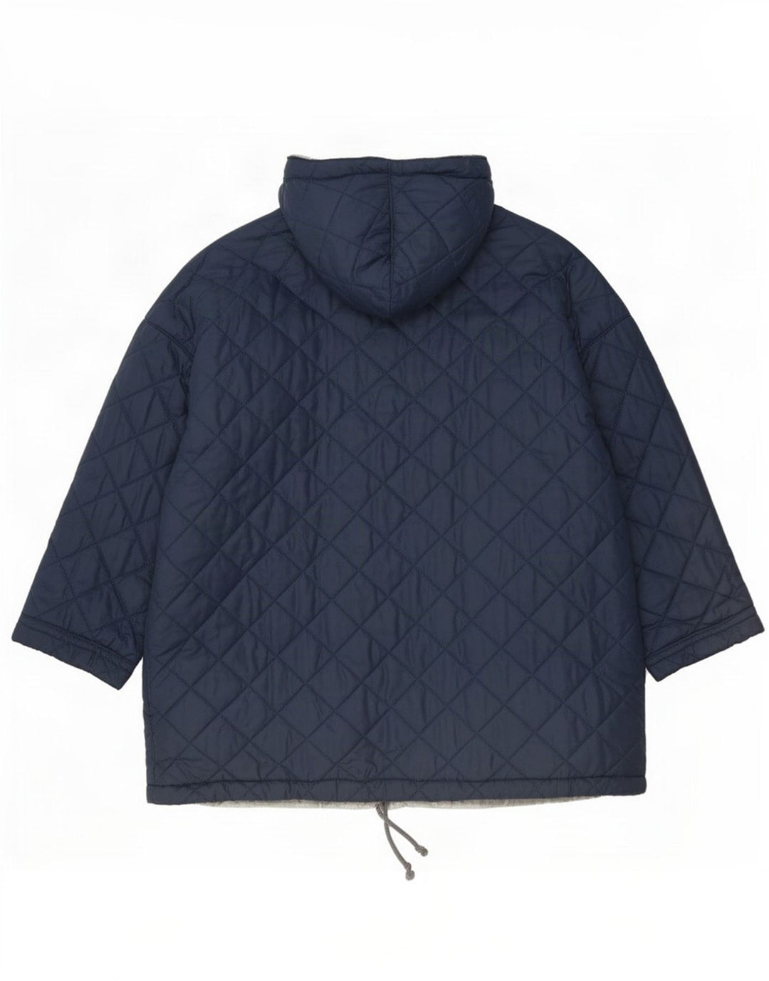Belfe & Chaqueta acolchada reversible de gran tamaño para mujer UK 44 Azul marino mediano