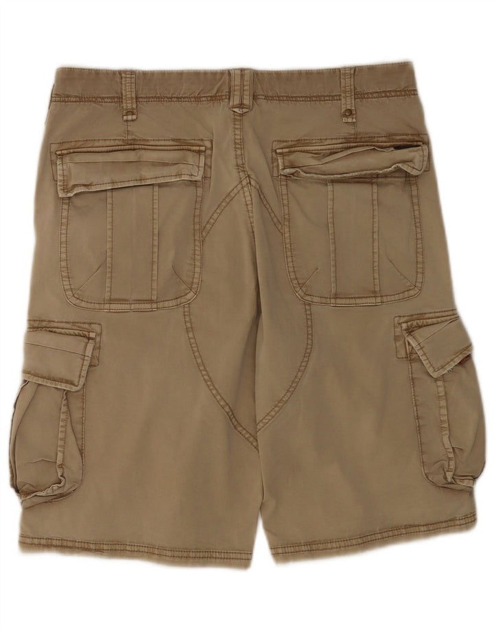 Blauer Hombre Shorts Cargo W33 Algodón Beige Medio