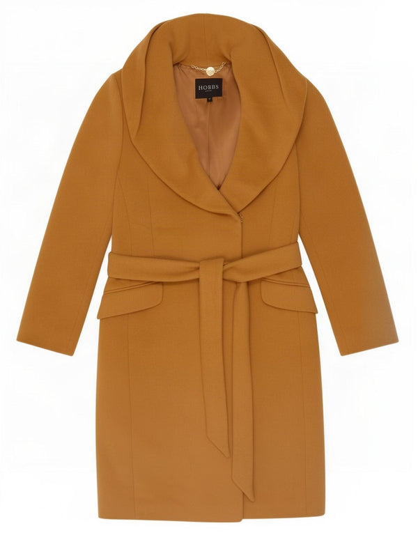 Hobbs Abrigo para mujer Reino Unido 42 Medio Beige Angora