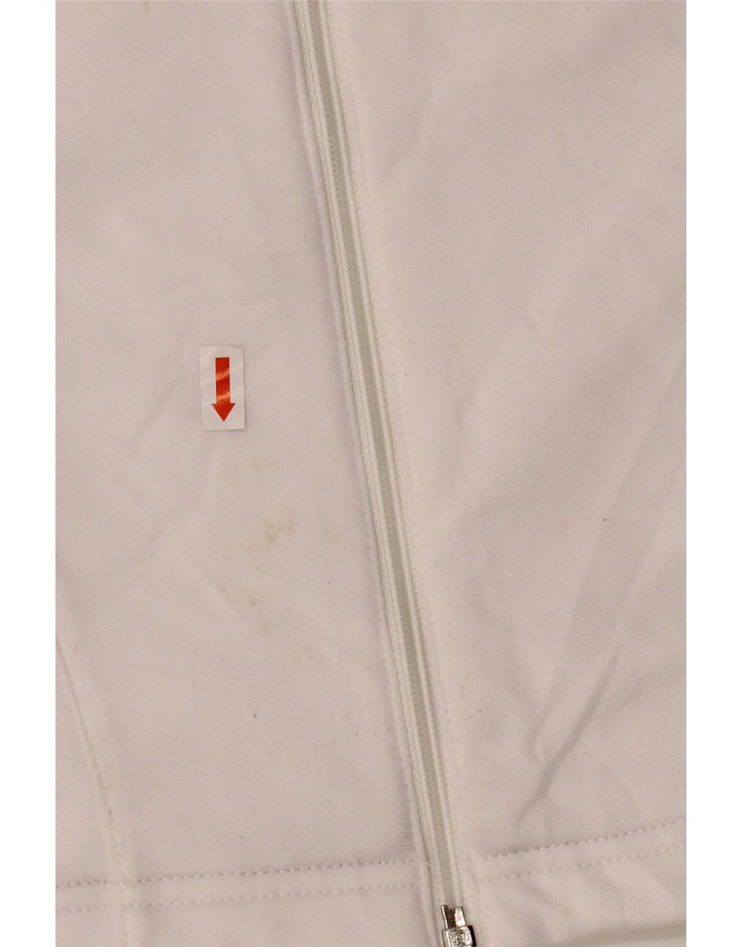 ADIDAS Chaqueta de chándal para mujer UK 12 Medium White Colourblock