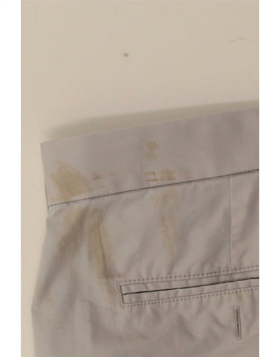 Marks & Spencer Pantalones cortos chinos Blue Harbor para hombre W36 Algodón gris grande