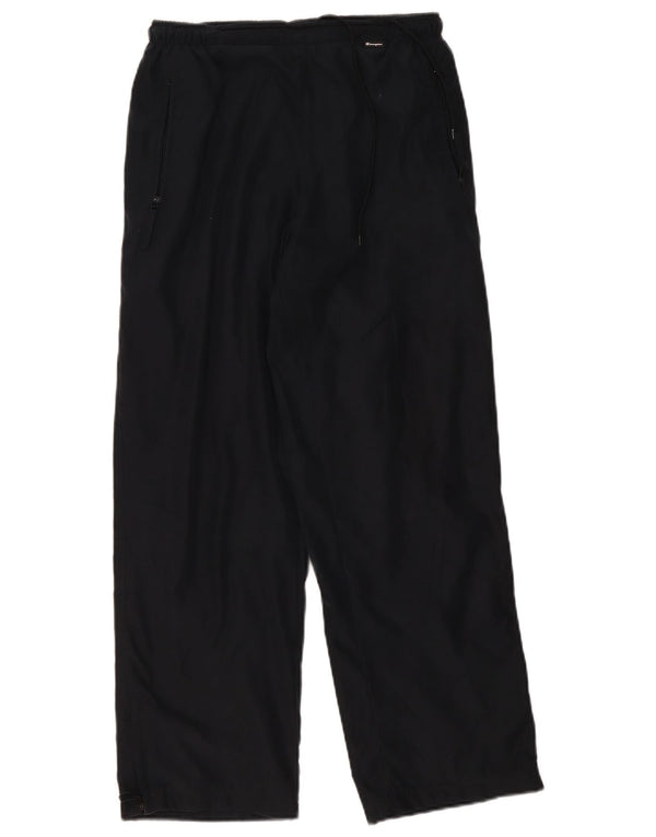 Champion Pantalones De Chándal Para Hombre Poliéster Negro Mediano