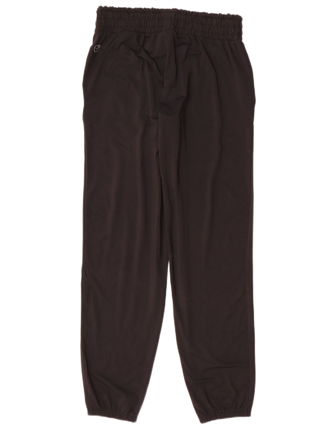 Puma Mujer Chándal Pantalones Joggers UK 12 Mediano Negro Poliéster