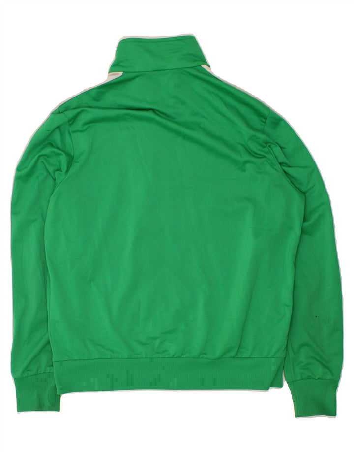 PUMA Chaqueta superior de chándal para hombre Poliéster verde grande