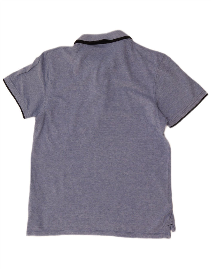 Jack & Jones Polo Regular Fit De Algodón Azul Medio Hombre