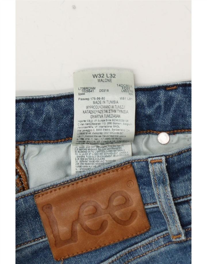 LEE Vaqueros pitillo Malone para mujer W32 L32 Algodón azul