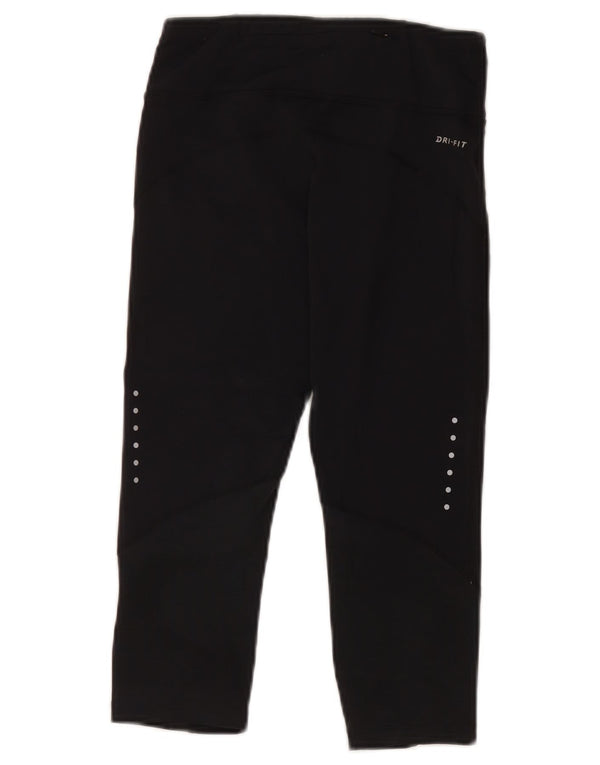 Nike - Leggings capri Dri Fit para mujer, talla 6, XS, nailon negro