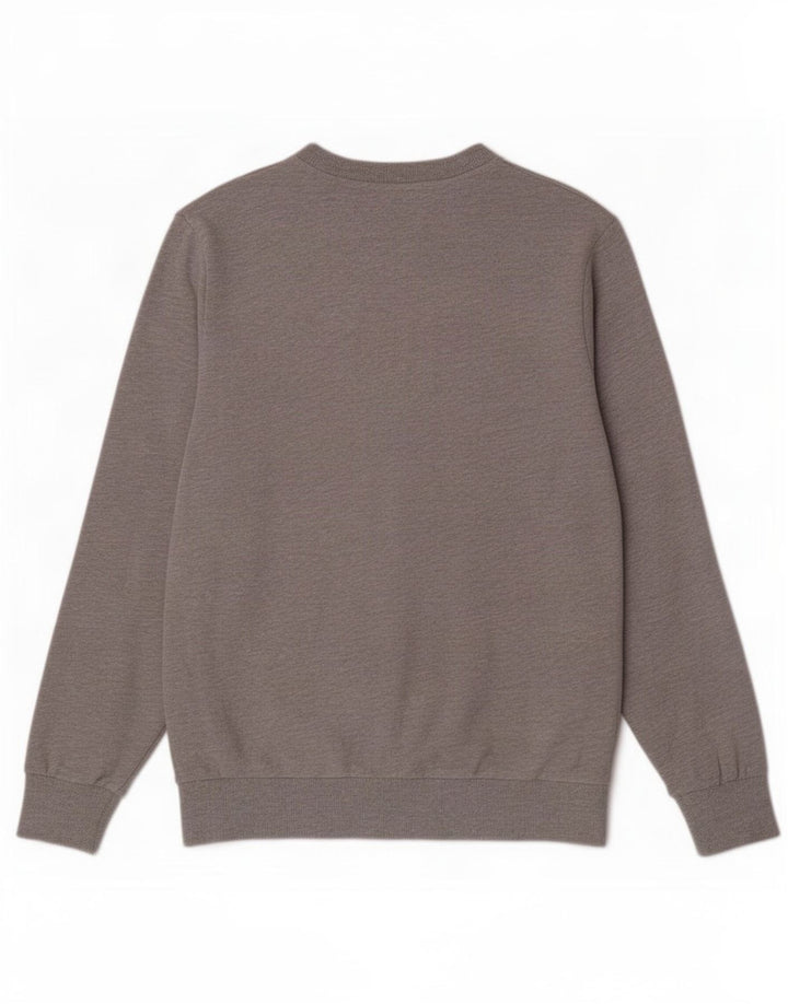 Jack & Jones Hombre Sudadera Jumper Gris Medio Algodón