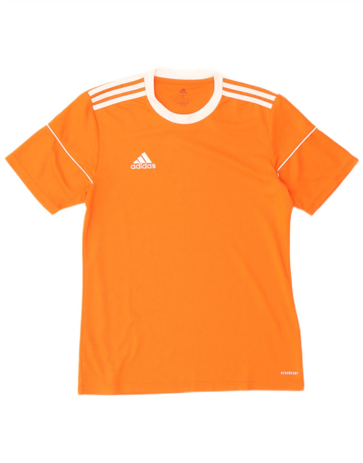 Adidas Hombre Aeroready Camiseta Top Pequeño Naranja Poliéster