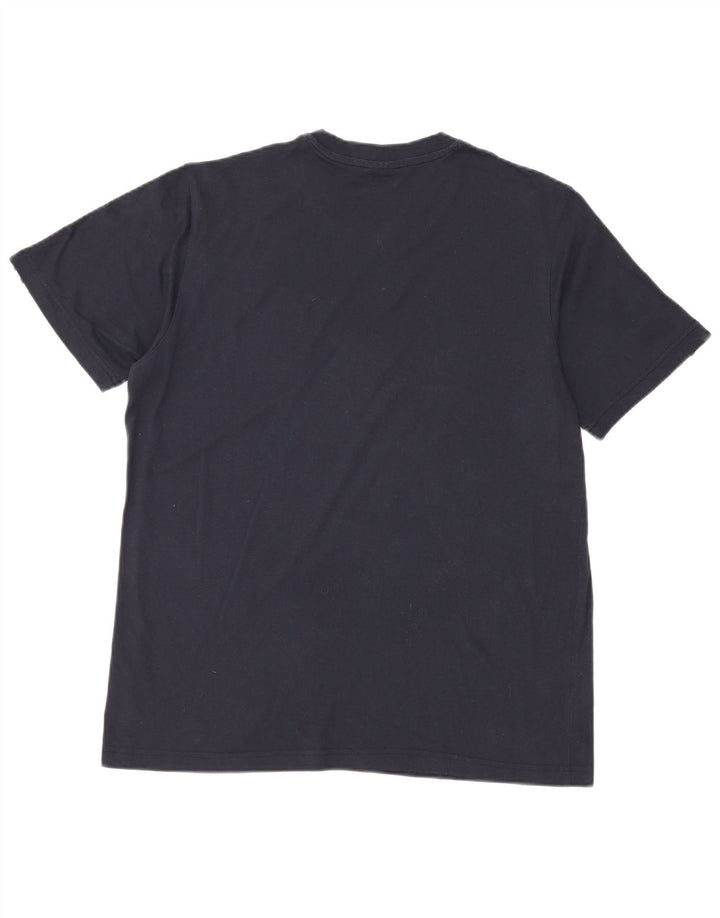 Adidas - Camiseta gráfica para hombre, talla grande, azul marino