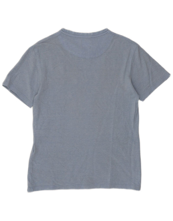 Zara Hombre Camiseta Top Small Azul