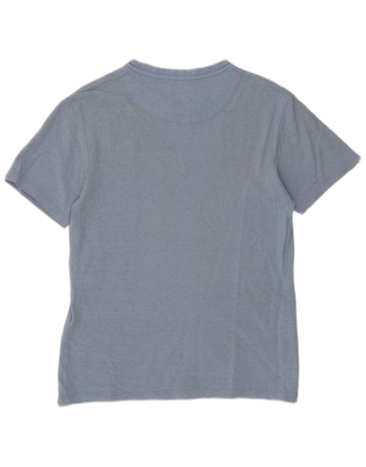 Zara Hombre Camiseta Top Small Azul