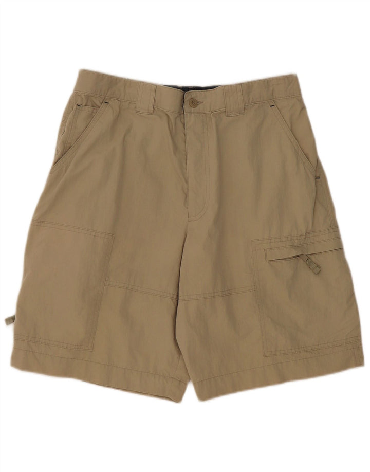 Marks & Spencer Pantalones cortos tipo cargo para hombre W34 Algodón beige grande