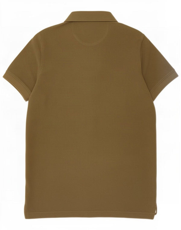 Polo Massimo Dutti Hombre Small Caqui Algodón