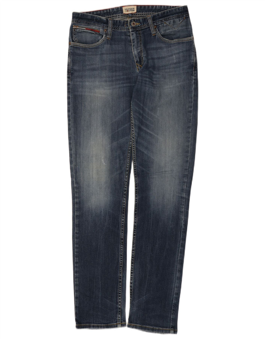 Tommy Hilfiger Vaqueros ajustados para hombre W30 L34 Algodón azul