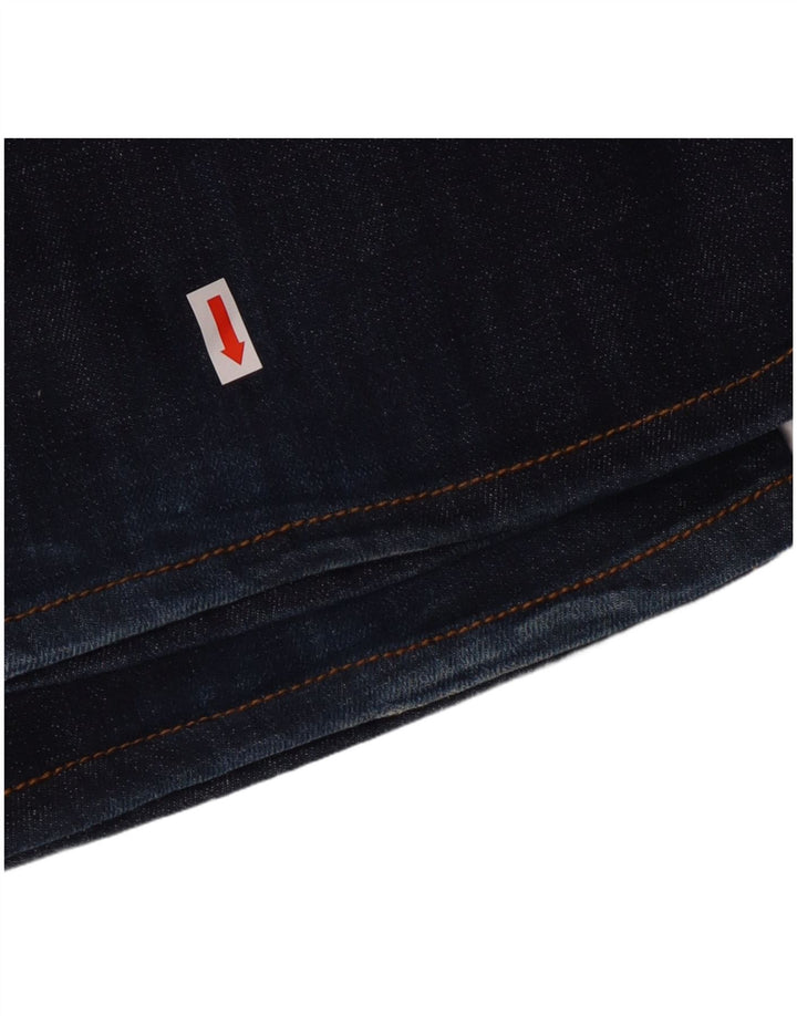 Levi's Mujer 476 Slim Bootcut Jeans W28 L31 Algodón Azul Marino