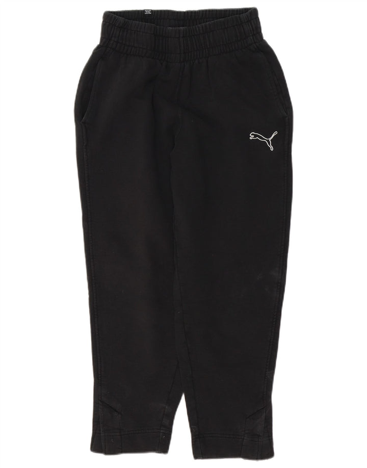 PUMA Pantalones de chándal para mujer Joggers UK 4 XS Algodón negro