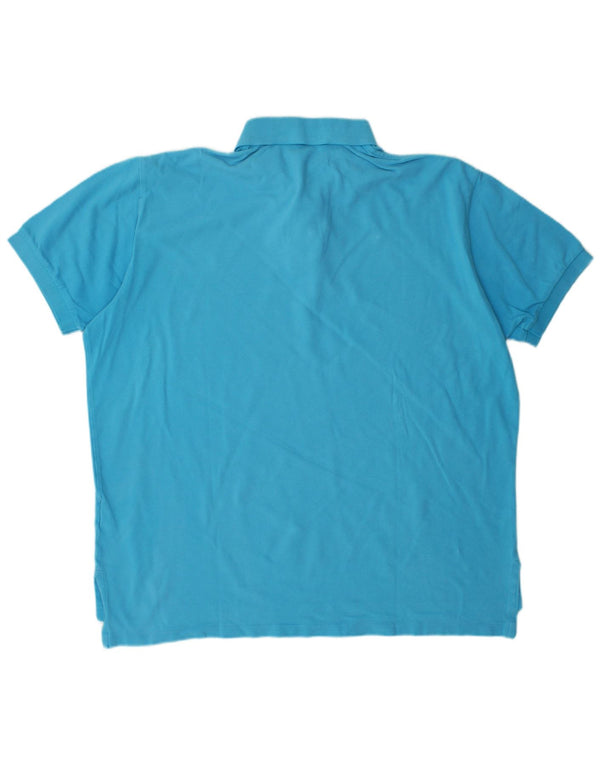 POLO RALPH LAUREN Mens Polo Shirt XL Blue Cotton
