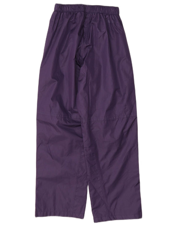 Mountain Warehouse Pantalones impermeables Isoory para niñas de 9 a 10 años, color morado