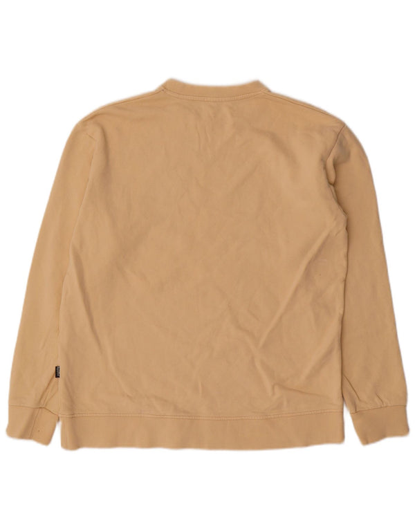 Refrigiwear Hombre Sudadera Estampada Jersey Jersey Algodón Beige Medio
