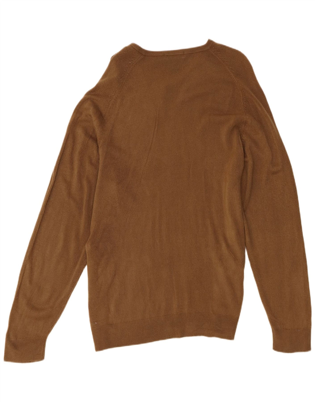 Marks & Spencer Suéter con Cuello en V para Hombre Acrílico Marrón Grande