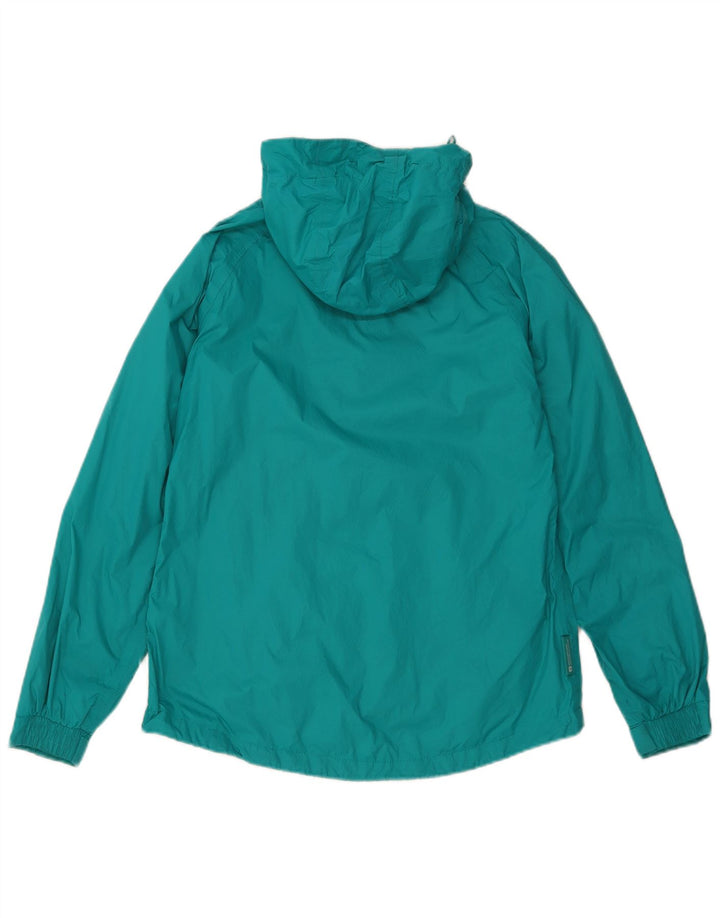 MOUNTAIN WAREHOUSE Chaqueta impermeable con capucha para mujer UK 10 Small Turquesa