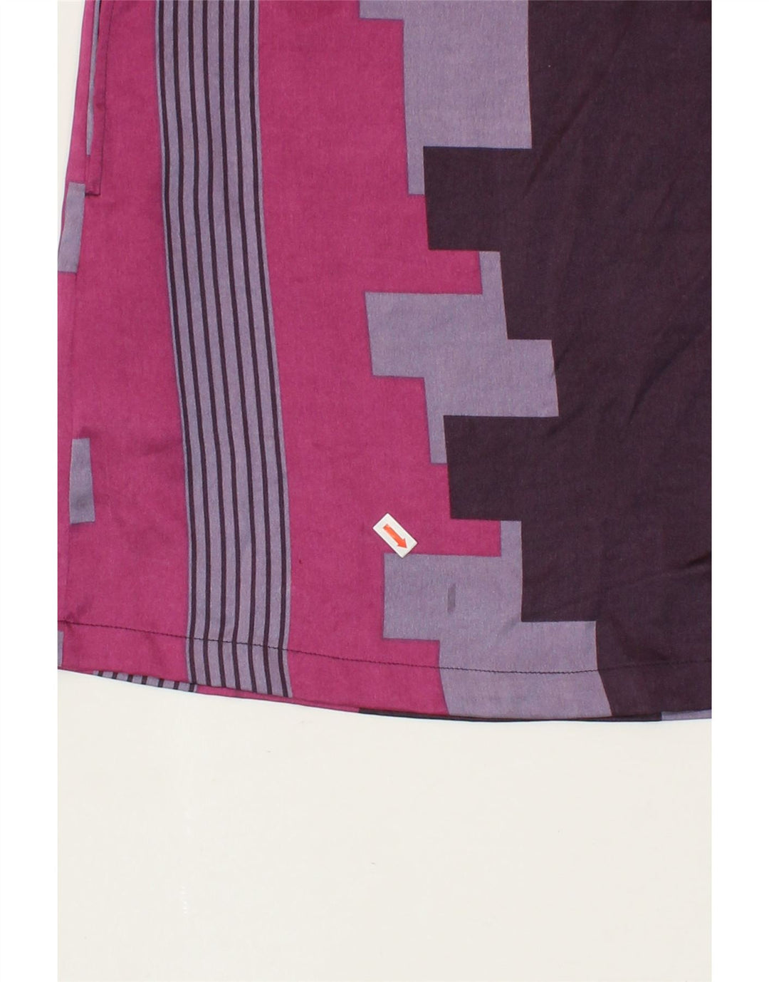 NEXT Womens Tunic Dress UK 10 Small Pink Geometric Polyester Vintage Next and Second-Hand Next from Messina Hembry 