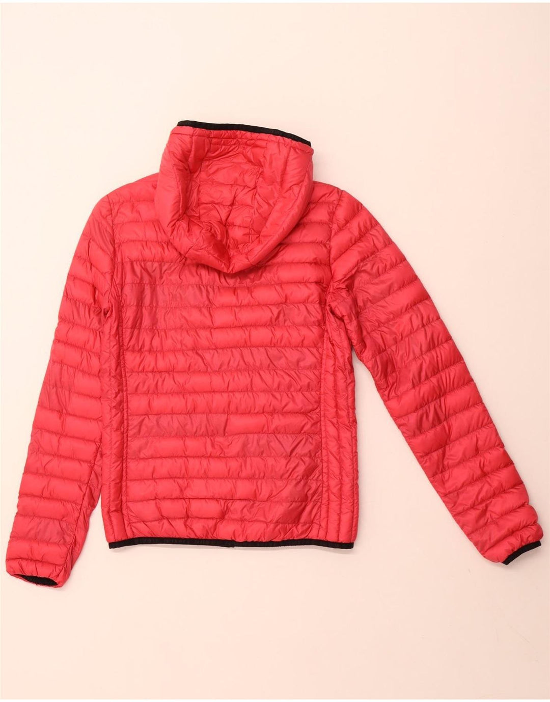 SUPERDRY Chaqueta acolchada con capucha para mujer UK 40 Small Pink
