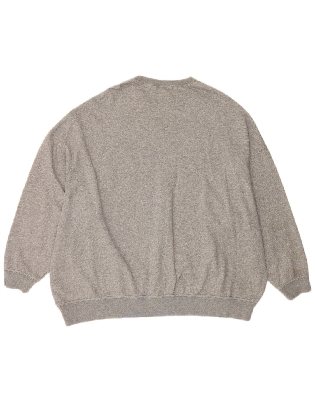 NIKE Sudadera holgada para hombre, talla 2XL, algodón gris