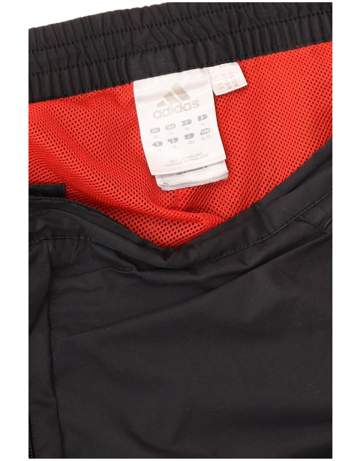 Pantalón de chándal ADIDAS Hombre XL Poliéster color block negro