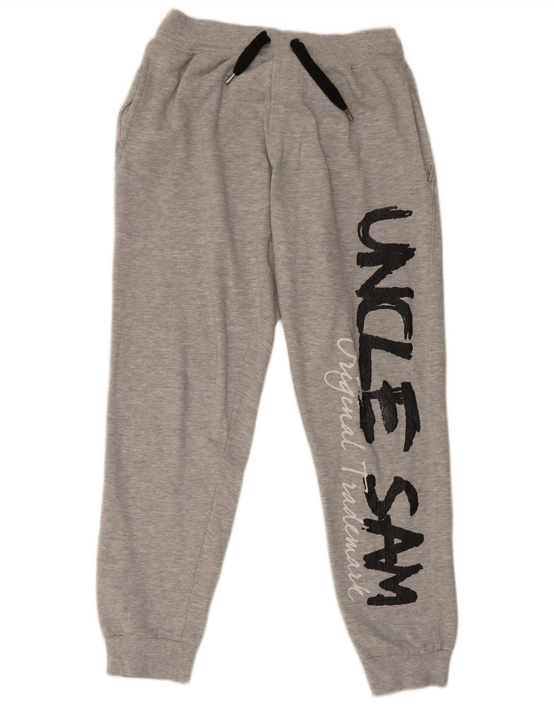 Tío Sam Pantalones De Chándal Con Gráfico Para Hombre Joggers Grandes Grises Moteados